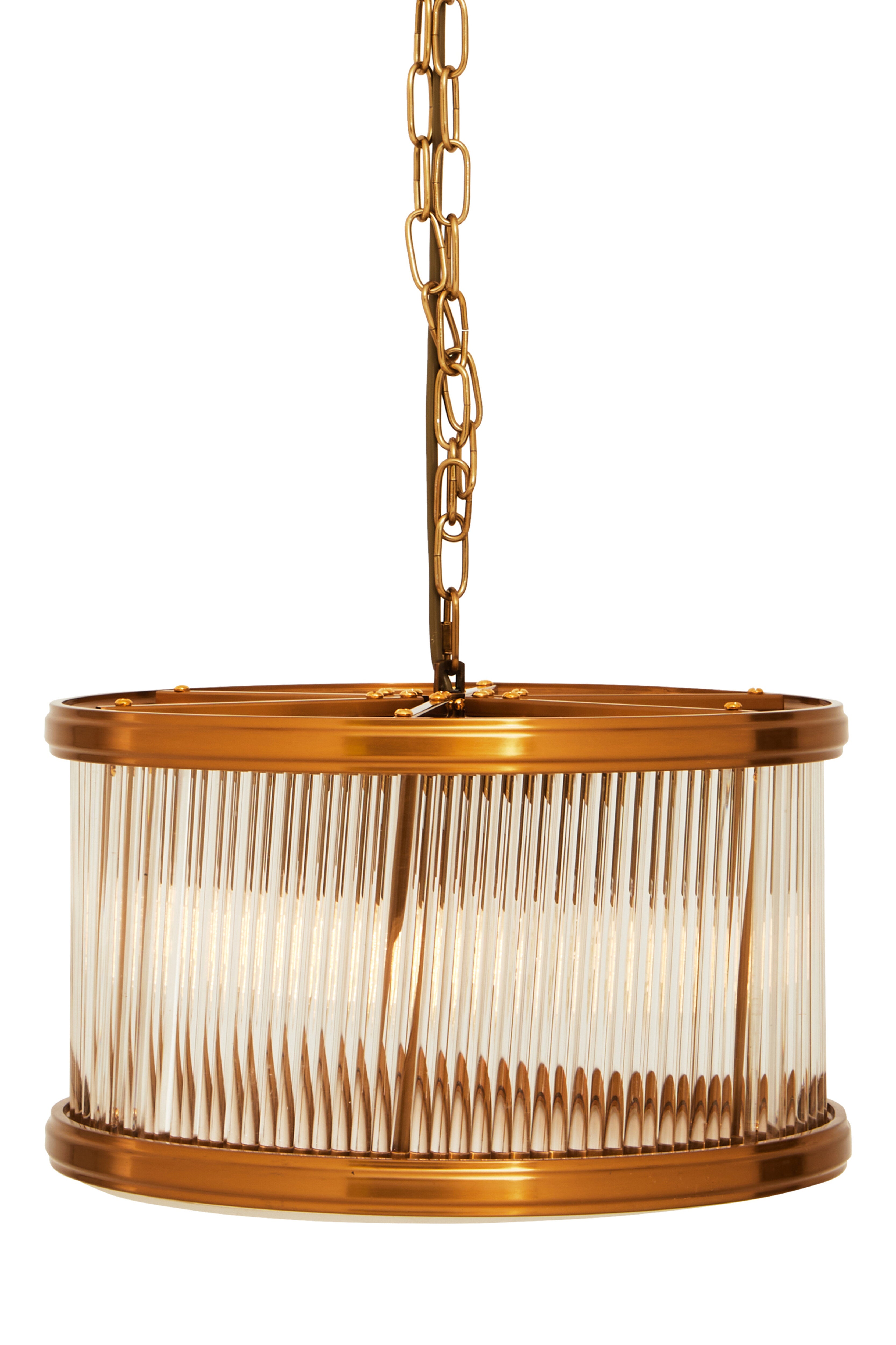 Candace Townhouse 5 Bulb Small Bronze Pendant Light